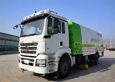 China Four Broom Sweeper Truck , Street Sweeper Vacuum Truck For Road Cleaning supplier