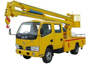 China 18m Truck Mounted Aerial Work Platform , 4x2 Aerial Work Truck For Maintenance supplier