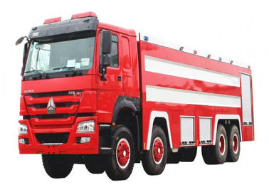 China Sinotruk HOWO 8x4 Fire Fighting Truck 20m3 Foam And Water Real Fire Trucks supplier