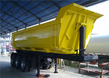 China 40 Ton Self Dumper Heavy Truck Trailer Rear U Shape Tipper Dump Tipping Truck Semi Trailer supplier