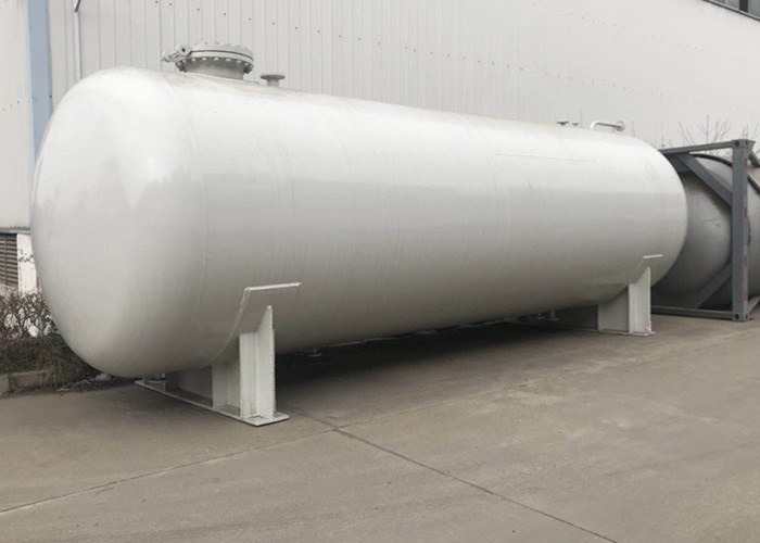 20000 Liters LPG Bulk Tank , 20CBM 20M3 Liquid Gas Tank Q345R Q370R SA 516