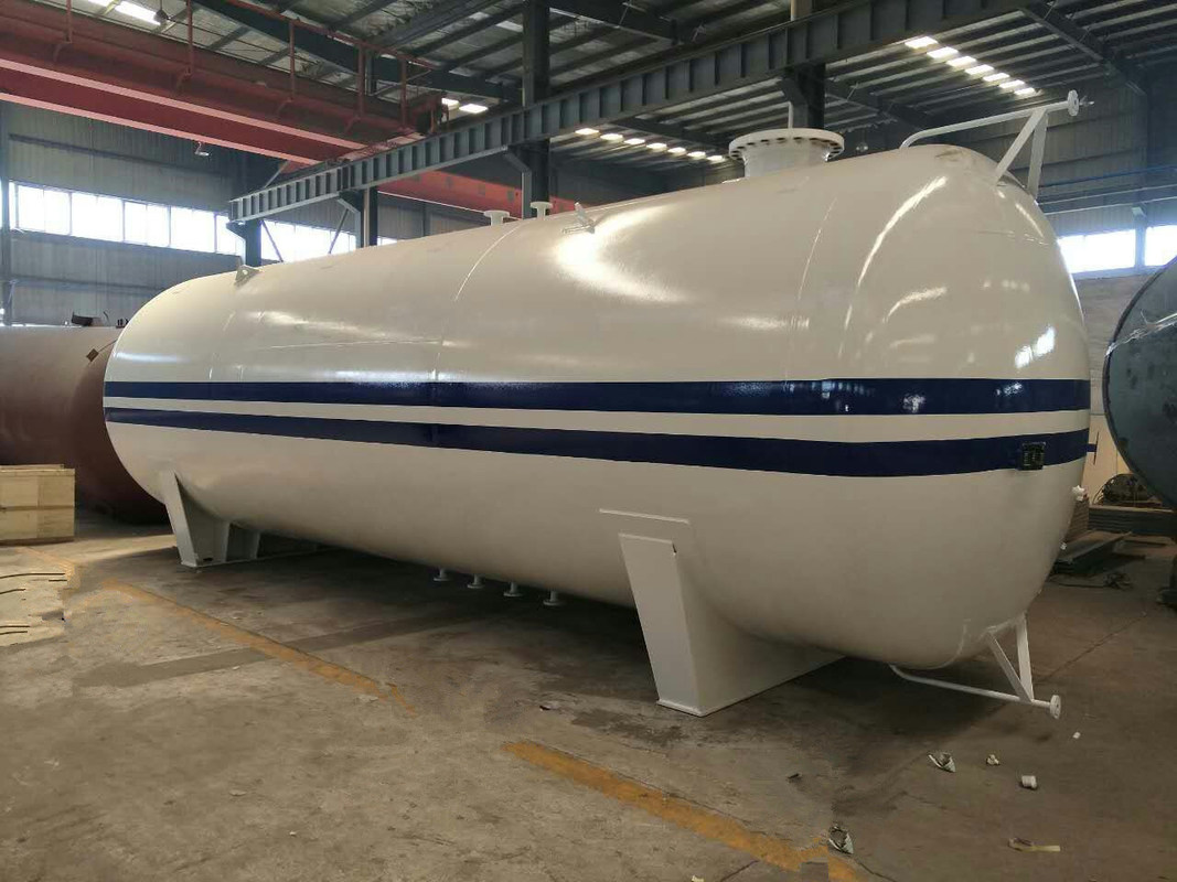 25 Tons LPG Bullet Tanks 50 CBM Color Custom For Gas Cylinder Refilling