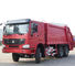 Howo Waste Collection Truck , 6 - 9 Cubic Rubbish Compactor Truck For Garbage Collect supplier