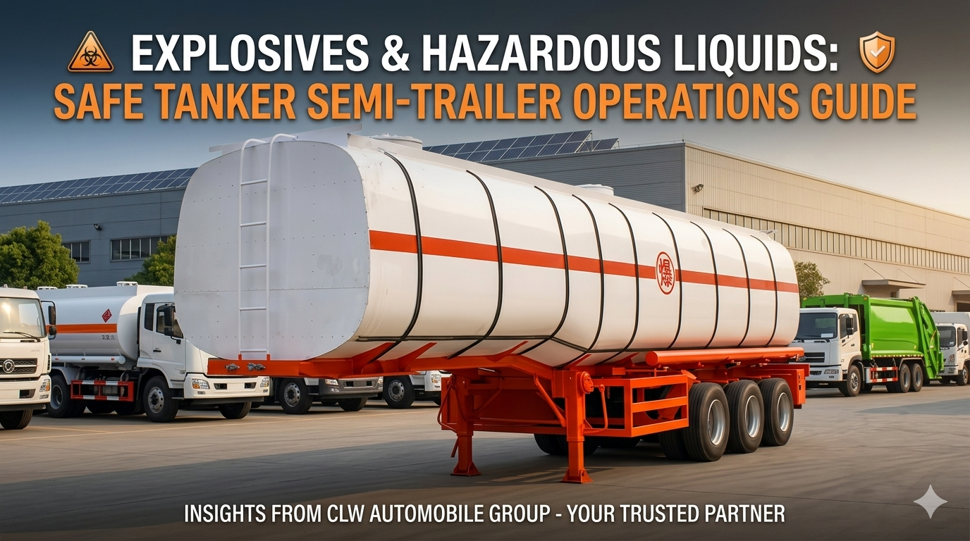 Latest company blogs about How to Choose the Right Tanker Trailer for Your Business: A Comprehensive Guide to Materials, Safety, and Compliance