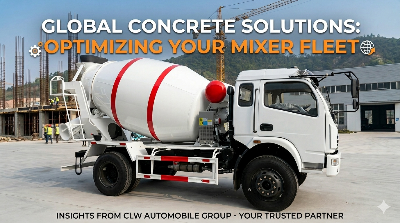 Latest company blogs about Efficiency in Every Rotation: 5 Critical Factors for Choosing a Concrete Mixer Truck for Your Projects