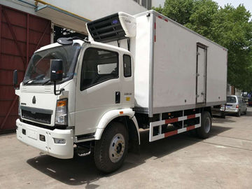 China DFAC Small Refrigerated Van Truck Fast Food Cooling Van Body ISO 9001 Approved supplier