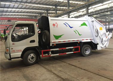 China Euro II RHD JAC 5cbm Garbage Compactor Truck 5000 Liters Fully Sealed supplier