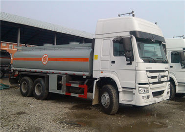 China Heavy Duty HOWO 6x4 Tanker Truck Trailer 20000L 20cbm For Transporting Oil supplier