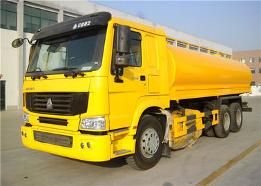 China HOWO 10 Wheels 20M3 Water Transport Truck , Water Bowser Trailer 20 tons supplier