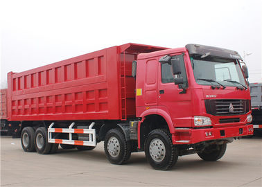 China 12 Wheeler HOWO 8x4 Dump Truck 50 Ton 40 Ton Large Capacity 3 Axles ISO 9001 Certified supplier