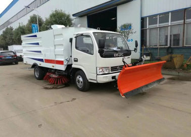 China Dongfeng Vacuum Road Sweeper Truck 8000 Liters 4x2 6x4 8x4 With Snow Shovel supplier