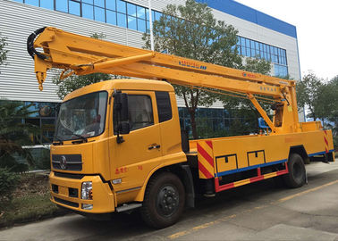 China Dongfeng 12 - 18m High Altitude Operation Truck 2 Axles For Electric Power supplier