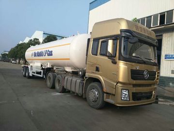 China 40 Cbm Tanker Truck Trailer 20 Tons Liquefied Petroleum Tanker Trailer supplier