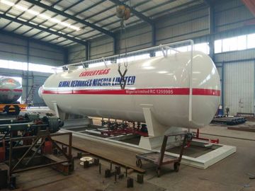 China Customized 20000L LPG Storage Tanks CSC2018005 10 Tons LPG Gas Refilling Plant supplier