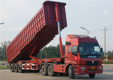 China Tri-Axle Dump Truck Trailer 40 Tons- 60 Tons 35M3 End Tipper Semi Trailer For Mineral supplier