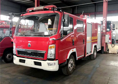 China SINOTRUCK Water Foam Fire Fighting Truck, HOWO 4x2 Rescue Vehicles Fire Fighting Truck supplier