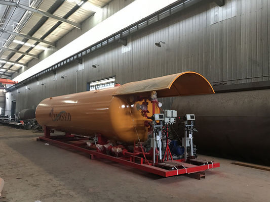 Beli 10 Ton LPG Skid Station, 20cbm 20000 Liter LPG Cylinder Filling Station pembuatan online