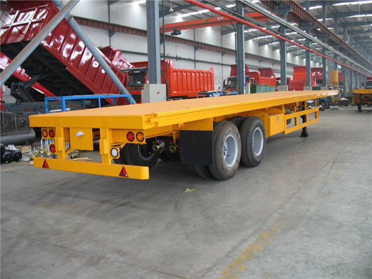 satın al 40ft / 45ft konteyner yük römork, 2 eksenli yarı römork 30 ton 35 ton Çevrimiçi üretim
