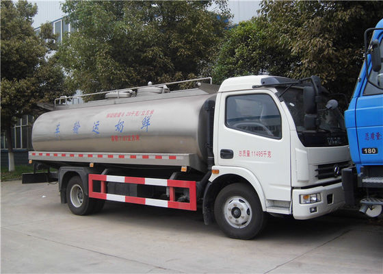 Buy Dongfeng 6 Wheeler Insulated Milk Delivery Truck 8000L - 10000L ISO 9001 Approved online manufacture