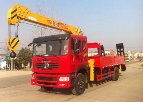 acheter Dongfeng 4x2 camion de grue de 4 tonnes, camion de 2 axes a monté la grue télescopique fabrication en ligne
