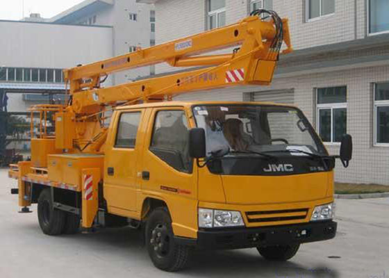 kaufen Hydraulischer große Höhe-Operations-LKW JMC 4x2 mit Plattform 12m | 18m Höhe Online-Herstellung