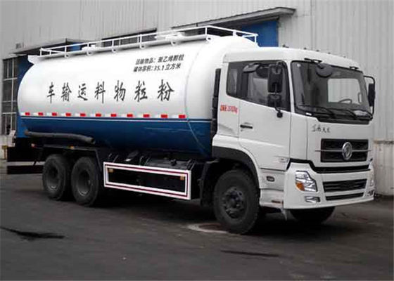 Buy Dongfeng 6x4 Bulk Cement Trailer , 20 Tons - 40 Tons Cement Powder Truck online manufacture