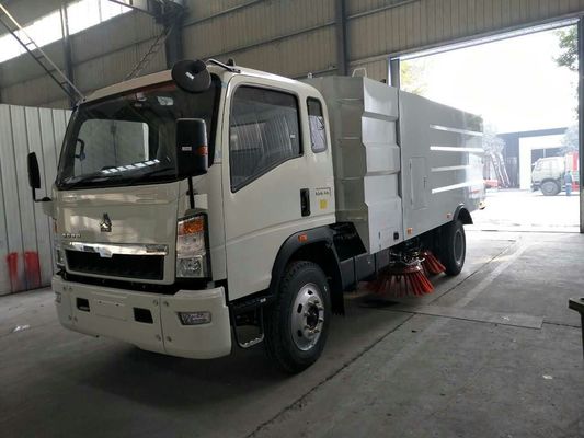 comprar Caminhão eficiente alto do líquido de limpeza de rua, poeira 4x2 que recolhe máquina arrebatadora da estrada Fabricação em linha