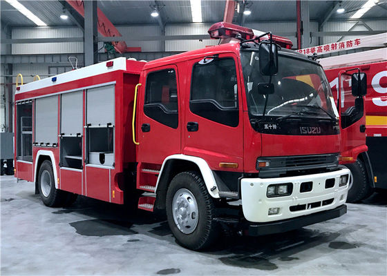 comprare Camion di salvataggio dell'incendio forestale 4 tonnellate di camion di estinzione di incendio, camion dell'estintore della schiuma di Isuzu 4x2 fabbricazione online