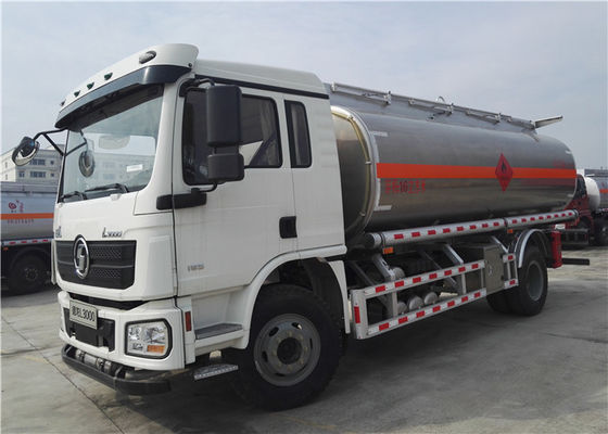 comprare Shacman 4x2 6 ruote 15000l camion cisterna rimorchio, serbatoio di carburante rimorchio Bowser fabbricazione online