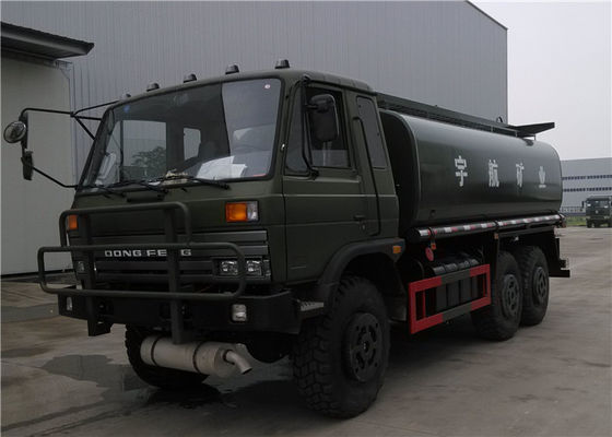 Buy Dongfeng Off Road Oil Transport Tanker Truck Trailer 6x6 245hp 15cbm Full Drive 10 Wheeler online manufacture