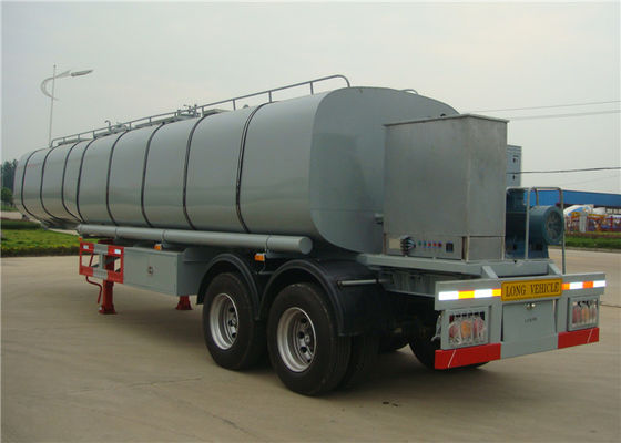 شراء 30CBM Bitumen Heating Tank، Asphalt رخيص ناقلة مقطورة، Asphalt Tank Transport Trailer تصنيع عبر الإنترنت