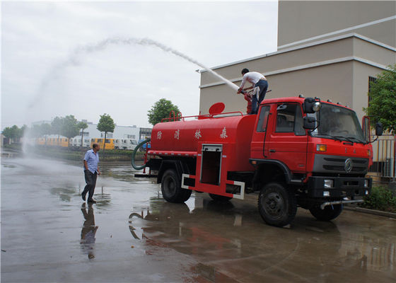 Buy Forest Fire Emergency Truck 10 Tons Fire Fighting Truck , China 6 Wheeler Foam Fire Truck online manufacture