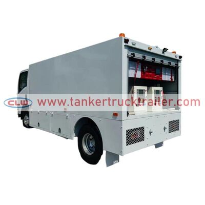 Buy ISUZU 4X2 6000L Mobile Refueling Delivery Tank Truck online manufacture