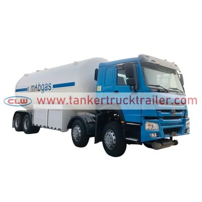 comprar Camión móvil de repostaje de GLP HOWO 8X4 35CBM para distribución de gas Fabricación en línea