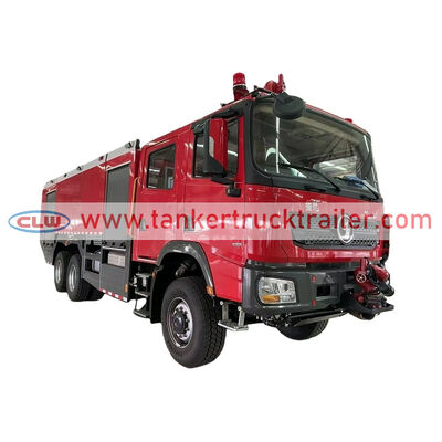 kaufen Shacman 6WD 12000 Liter 6x6 Luftfahrzeug-Rettungs- und Feuerwehrfahrzeug (ARFF) Online-Herstellung
