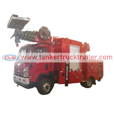 comprare ISUZU 4x2 Air Ladder Fire Truck per il soccorso urbano fabbricazione online