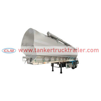 Beli 20 ton 42000 liter 2 poros trailer pakan besar untuk peternakan unggas pembuatan online