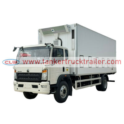 購入 Sinotruk HOWO 4 メートル 4x2 生後 1 日目のひよこ輸送車両 オンライン製造