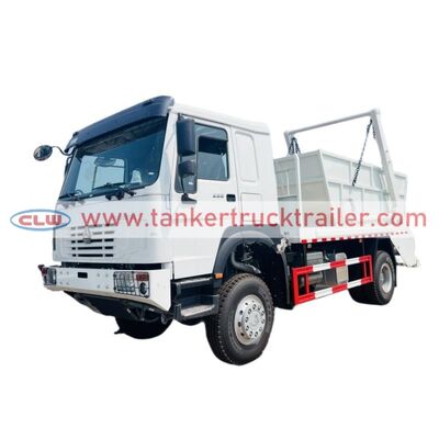 kopen HOWO 4×4 10CBM Skip Loader-vuilniswagen voor de inzameling van vast afval online vervaardiging