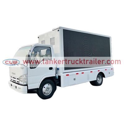 comprar ISUZU 4X2 P4 Camión de publicidad LED móvil para actividades al aire libre Fabricación en línea