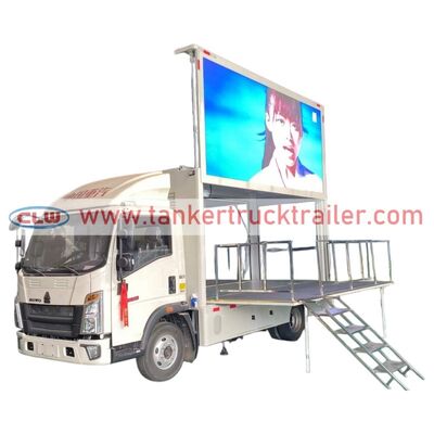 Buy HOWO 4X2 Multifunctional Stage Truck for Festival Performances online manufacture