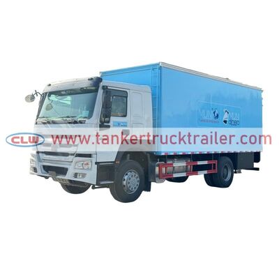 comprar SINOTRUK HOWO 4X2 Caminhão de palco de performance ao ar livre para atividades de exposição Fabricação em linha