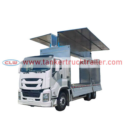comprare Camion ISUZU da 9,6 metri 6x4 Wing Van per la logistica fabbricazione online