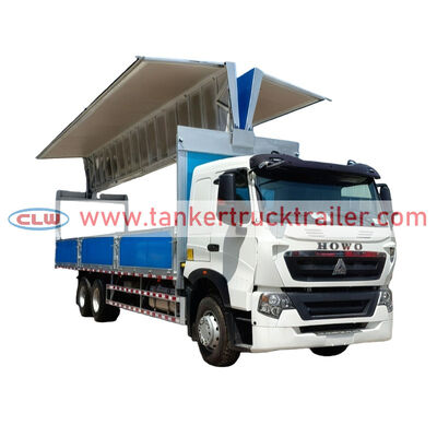 acheter Sinotruk HOWO 9,8 mètres 6x4 Voiture à carrosserie pour la logistique fabrication en ligne