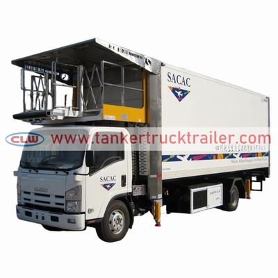 acheter Véhicule de restauration aérienne ISUZU 4X2 pour le transport alimentaire à l'aéroport fabrication en ligne