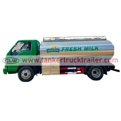 Buy Forland 4x2 5,000L Stainless Steel Dairy Tanker for Milk Transportation online manufacture