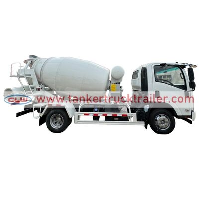 Mua ISUZU 4X2 3CBM Xe tải trộn bê tông cho các công trường xây dựng nhỏ sản xuất trực tuyến