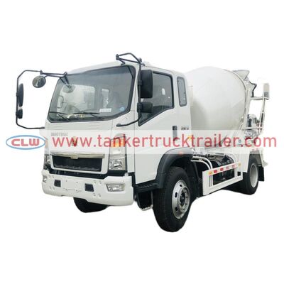 satın al HOWO 4X2 5CBM Yol İnşaatı için Beton Karıştırma Aracı Çevrimiçi üretim