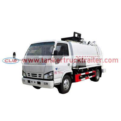 Купить ISUZU 6000-литровый боковой мусоровоз для кухонных отходов Производство в сети