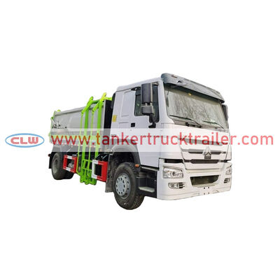 Купить Sinotruk HOWO 10000 литровый боковой погрузчик для сбора твердых отходов Производство в сети